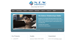 Desktop Screenshot of newprinting.com